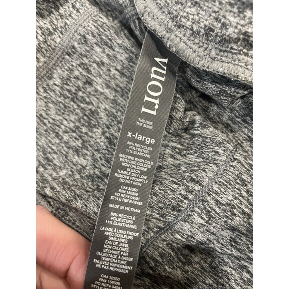 Vuori Pants Womens XL Halo Wide Leg Flare Performance Jogger Sweatpants Gray - Picture 4 of 8